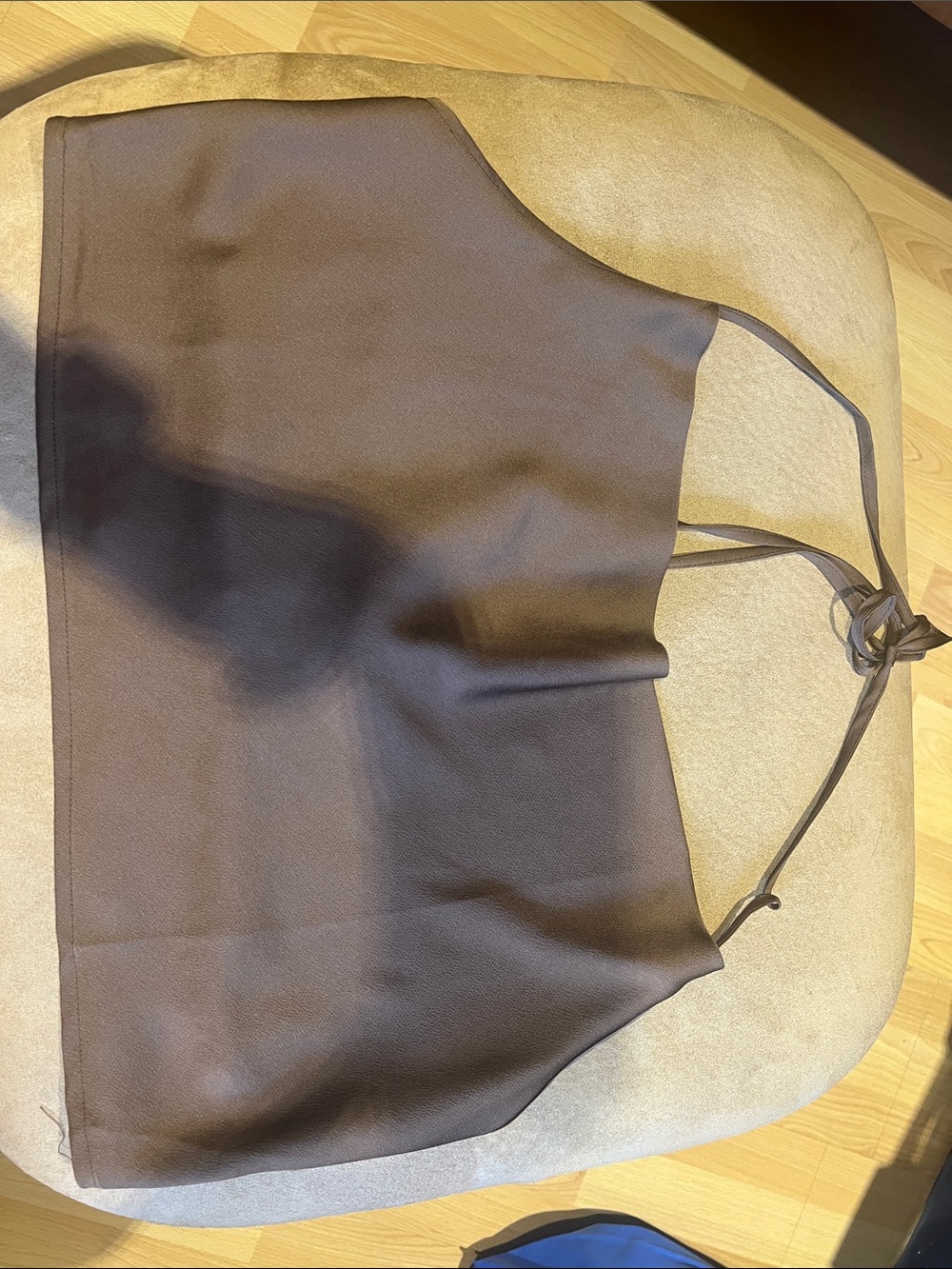 L.A. Hearts Brown Halter Crop Top